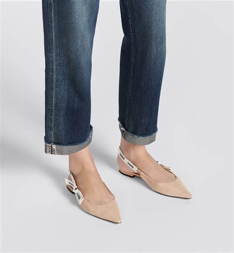 j'adior slingback flat.